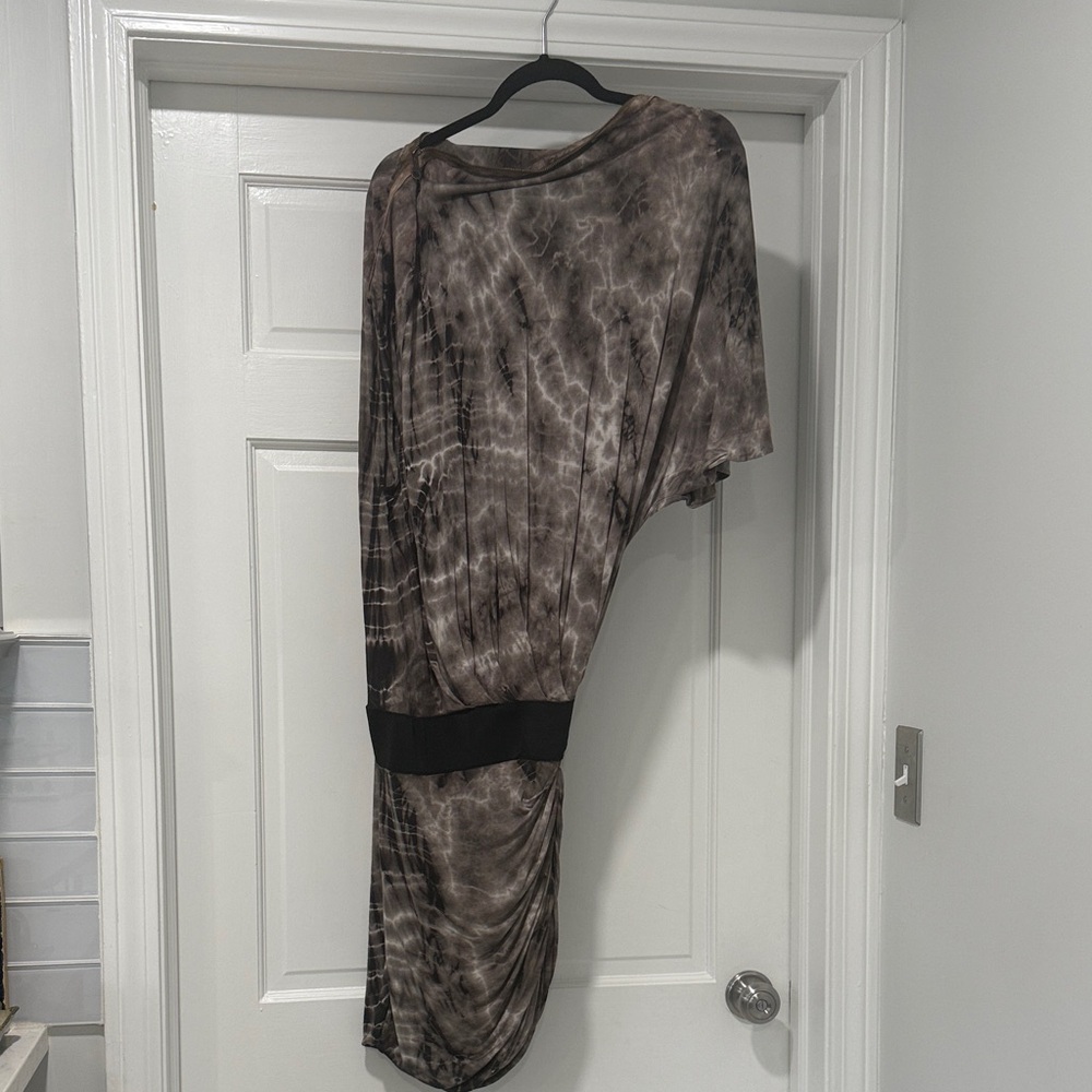 Tie-Dye Asymmetrical Dress